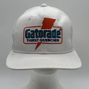 Vtg Gatorade Hat Adult White Sports Specialties Snapback Twill Cap 90s Referee - Picture 1 of 10