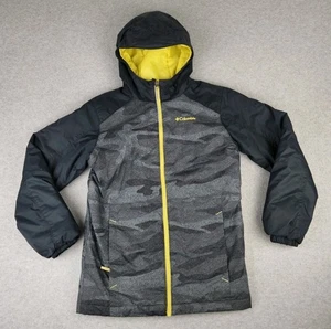 Columbia Boys Snowpocalyptic Jacket Coat Winter Camo Thermal coil Large 14/16 - Picture 1 of 15