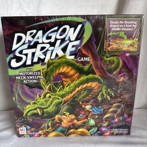 NEW Dragon Strike Board Game Motorized Neck Milton Bradley 2002 Hasbro Sealed - Picture 1 of 2