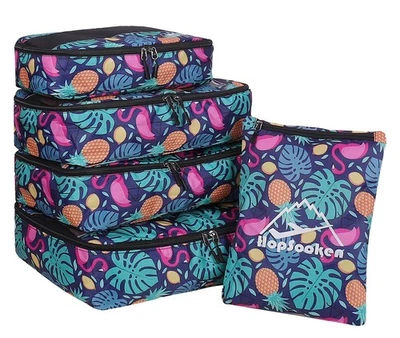 Juego de 5 Cubos de Embalaje para Viaje Maleta Grande Equipaje Organizador Bolsas Viaje V... Foto 1 de 4