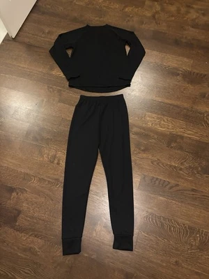 Ropa interior larga LL Bean Kids Wicked cálida de peso medio superior e inferior L 14-16 Foto 1 de 2