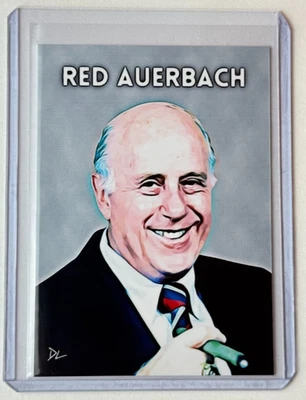 Красная коллекционная карточка Auerbach ограниченный выпуск с автографом художника «Boston Celtics» 1:10 - Изображение 1 из 2