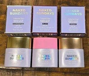 Mini X3 Naked Sundays Cabana Glow Mineral Serum, Blush, Bronze, Illuminate NEW - Picture 1 of 8