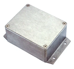 Caja de aluminio 1 pieza + brida de montaje en pared G113MF 115x90x55 mm GAINTA - Imagen 1 de 10