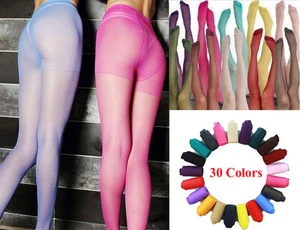 Medias Transparentes Super Sexy de Moda de Alta Calidad Coloridas-Multicolores - Imagen 1 de 19
