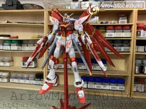 AeroModelBuild Strike Freedom (Vermillion) Built & Painted MG 1/100 Model Kit - Picture 1 of 13