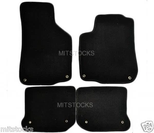 APTO PARA VOLKSWAGEN GOLF JETTA MK4 1999-2005 SOLO ALFOMBRILLAS NEGRAS - Imagen 1 de 1