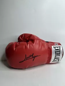 Jaime Munguia Signed LH Red Everlast Boxing Glove PSA AN58221 - Picture 1 of 3