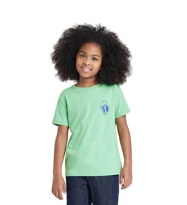 Cat & Jack XXL (16/18) Husky Green Short Sleeve T-Shirt Tee Shirt Earth Love Top - Picture 1 of 6