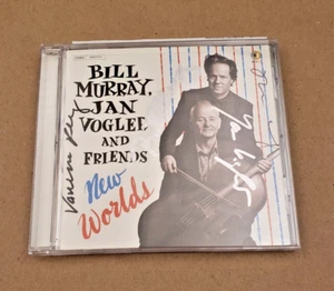 Bill Murray New Worlds Signed CD Jan Vogler Vanessa Perez Mira Wang - Picture 1 of 3