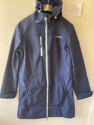 Chaqueta Con Capucha KANGAROOS Azul Marino UK 10 - Imagen 1 de 4