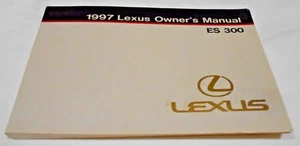1997 LEXUS ES 300 OWNER MANUAL. EXCELLENT CONDITION. FREE S/H VERY CLEAN // - Picture 1 of 3