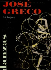 JOSE GRECO - DANZAS FLAMENCAS 1954 LP - Bild 1 von 1