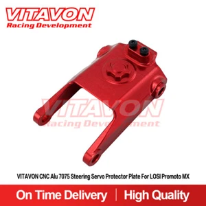 Vitavon CNC Alu7075 Steering Servo Protector Plate For LOSI Promoto MX LOS261010 - Picture 1 of 16