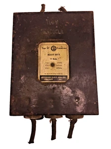 Antiker Jefferson Elektrotrafo Typ B Heavy Duty 75 Watt - Bild 1 von 7