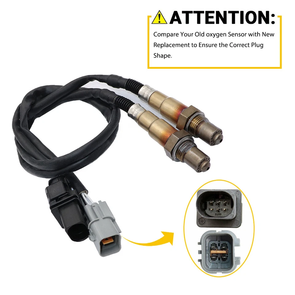 Upstream+Down Oxygen O2 Sensor For Hyundai Accent 2012-2018 Kia Rio Soul 1.6L EV - Imagem 1 de 4