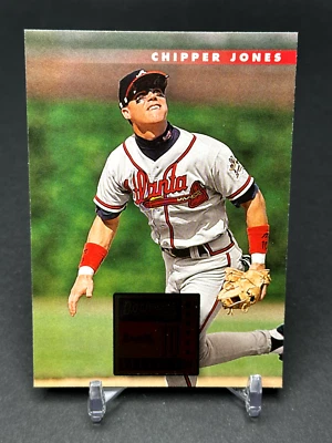 Chipper Jones 1996  Donruss  #437 Atlanta Braves - Image 1 of 2