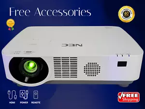 NEC P502WL DLP Projector Laser 5000 ANSI Large Venue 1080p HDMI w/Remote - Picture 1 of 11