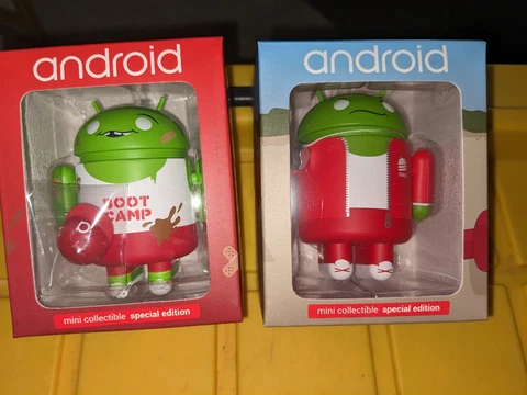 Google Android Figure Limited Edition Boot Camp 2016/2015 And ADMob Racer Cover