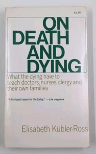 On Death and Dying Elisabeth Kubler-Ross 1972 Paperback Book 7th Printing - Picture 1 of 6