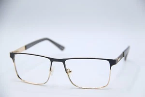 NEW BULOVA WINTERSET GREY GOLD GUNMETAL AUTHENTIC FRAME EYEGLASSES 55-17 - Picture 1 of 4