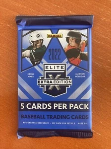 Panini Elite Extra Edition Baseball 2022, One (1) Sealed Hobby Pack, 5 Cards MLB - Bild 1 von 2