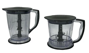 Set frullatore Ninja modello QB1005 5 tazze e 6 tazze brocche, 2 lame e 2 coperchi - Foto 1 di 6