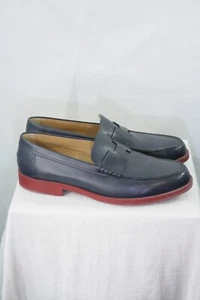 Mega Hermès Loafer in Dunkelblau/Rot aus Leder Gr.43,5 355/355 *bitte messen* - Bild 1 von 7