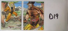 2013 Marvel's Greatest Battles Sketch Puzzle Wolverine CHRIS CABBIE BRADBERRY 19