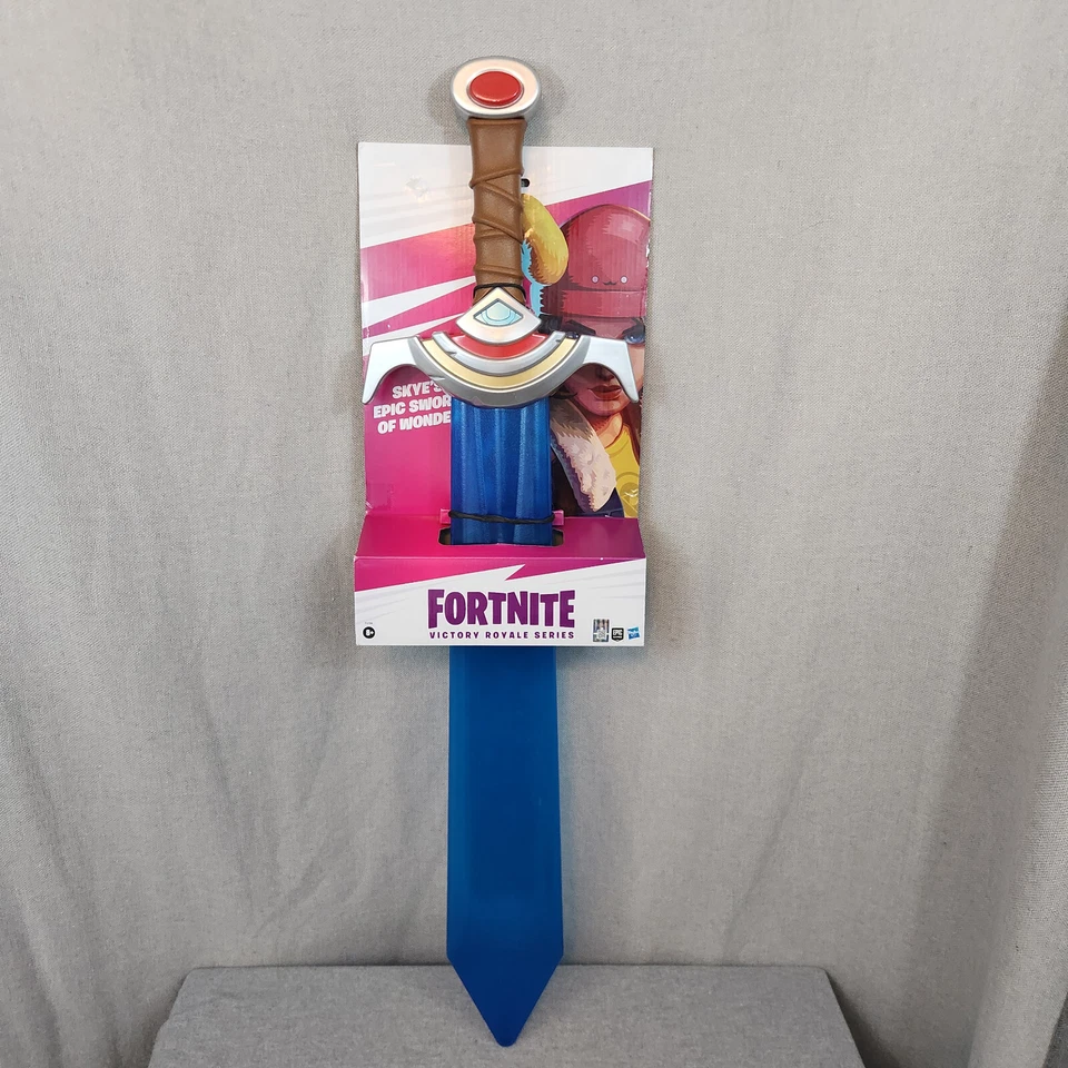Fortnite Skye's Epic Sword Of Wonder 31" Plastic Blue Sword Cosplay Toy NEW - Image 1 of 4