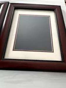 3 Vtg Wood Photo Picture Frames Art Decor Gallery Wall lot. 11×14 or 8x10 - Bild 1 von 6