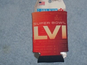 NFL 2022 Super Bowl 56 LVI Can Cooler Coozie - Picture 1 of 2