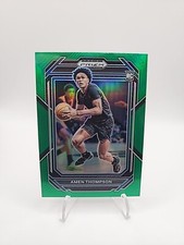 2023-24 Panini Prizm Draft Picks AMEN THOMPSON #4 Green Holo RC Rookie