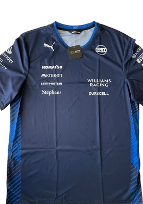 Formula 1 Williams Racing Team T-shirt 2025  New Model ( Small  ) - Image 1 of 4