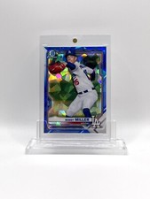 Bobby Miller 2021 Bowman Chrome RARE Sapphire Refractor Rookie Card RC #BCP-75