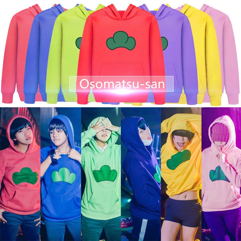 Mr.Osomatsu-san Matsuno Ichimatsu Sudadera con Capucha Suéter Jersey Disfraz con disfraces Foto 1 de 1