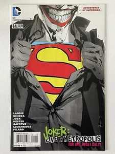 Adventures of Superman #14 (DC Comics 2014) JOCK Joker Cover 2ND PRINT Variant - Picture 1 of 6