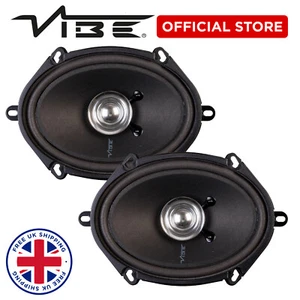 Vibe Critical Link 5x7" 80W Peak Replacement Car Audio 40w RMS Speakers - Pair - Picture 1 of 4