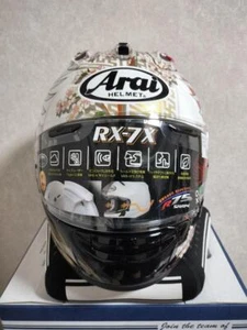 Arai Corsair-X Tsubasa Motorcycle Helmet Red Size : XL 61-62cm Full Face Helmet - Picture 1 of 16