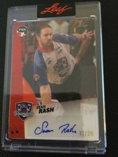 SEAN RASH 2023 PBA LEAF TRADING AUTOGRAPH CARD 17/25 BOWLING