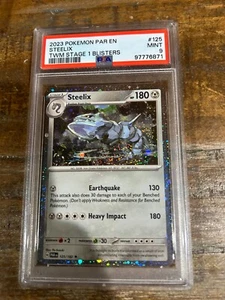 Pokemon 2023 Twight Masquerade Stage 1 Blister Steelix #125 PSA 9 Mint Promo 3 - Bild 1 von 2