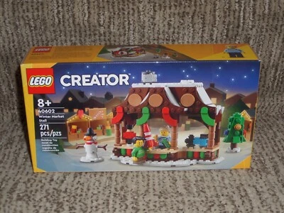 LEGO Set 40602 - PUESTO MERCADO DE INVIERNO - Nuevo en Caja Sellada ¡Envío GRATIS! Foto 1 de 3