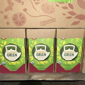 6 Boxes 120 Tea Bags Bio Swinging Green Organic Tea Germany - Picture 1 of 4