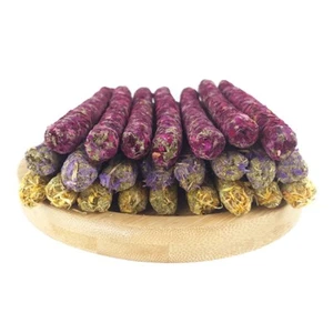 18-Piece Rabbit Chew Toy Edible Timothy for Hay Sticks Safe for Guinea Pig Gerbi - Picture 1 of 8