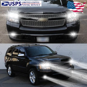 For Chevy Tahoe 2007-2015 6X 6000K Front LED Headlights + Fog Light Bulbs Kit GB - Bild 1 von 12