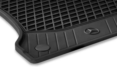 Mercedes Original Rubber Floor Mats W 639 Viano/Vito 2003-2014 Rhd Complete New - Image 1 of 4