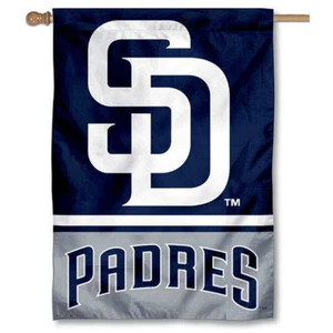 MLB San Diego Padres House Flag and Banner - Picture 1 of 5