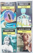 Lot de 4 livres romans thriller suspense de Robin Cook éd Livre de poche