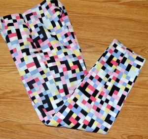 Leggadro Pantalone donna multicolore a quadri 28x29 cotone tg 8 - Foto 1 di 5