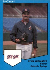 Kevin Wickander 1989 ProCards M/L T/S #238 RC Colorado Springs Sky Sox ** - Picture 1 of 2